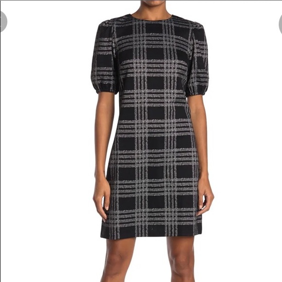 NWT London Times Plaid Dress - Picture 1 of 7